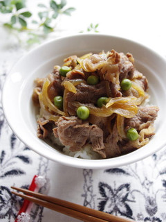 早いうまい簡単!わが家の定番牛丼-レシピのメイン写真