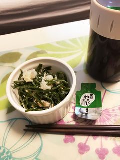 ズボラおつまみ☆切り昆布のわさび漬け和え-レシピのメイン写真