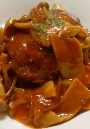 ハンバーグやピーマンの肉詰め続き-レシピのメイン写真