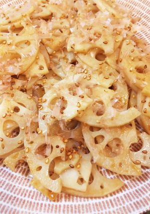 簡単レンコンのきんぴら(調味料は3つ)-レシピのメイン写真