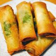オクラと大葉の春巻き