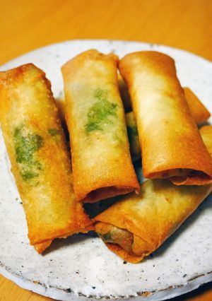 オクラと大葉の春巻き-レシピのメイン写真