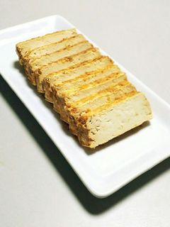 焼豆腐ニンニクねぎ味噌漬け(。・_・。)-レシピのメイン写真