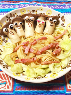 エリンギ星人✩ペペロンチーノ-レシピのメイン写真