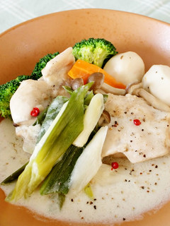 ねぎと里芋の和風クリームチキン煮込み-レシピのメイン写真