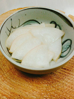 カブ(Brassica rapa)の漬物-レシピのメイン写真