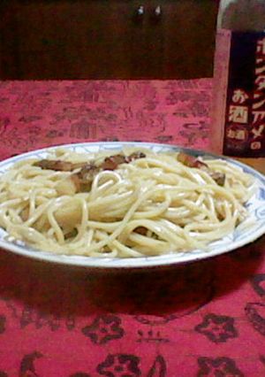 ウズラ卵で作るローマ風カルボナーラ-レシピのメイン写真