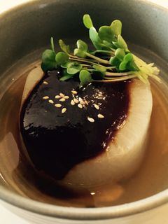 味噌田楽で 風呂吹き大根-レシピのメイン写真