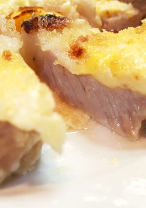 レンジとグリルで♡豚のチーズパン粉焼き❁-レシピのメイン写真