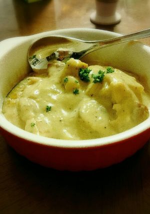 かぼちゃシチュー　たっぷりめ　ルーなし-レシピのメイン写真