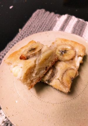 混ぜるだけケーキ　バナナとクリームチーズ-レシピのメイン写真
