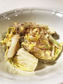 白菜とシーチキンのサラダ-レシピのメイン写真