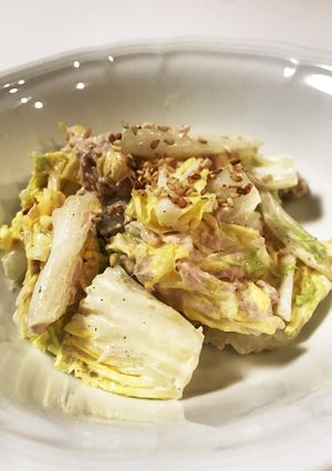 白菜とシーチキンのサラダ-レシピのメイン写真