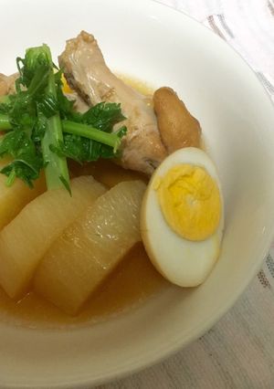 鶏手羽元と大根の煮物-レシピのメイン写真