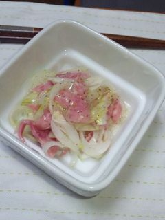 ビアハムマリネ-レシピのメイン写真