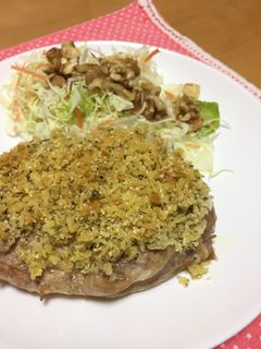 鶏のパン粉ハーブ焼き-レシピのメイン写真