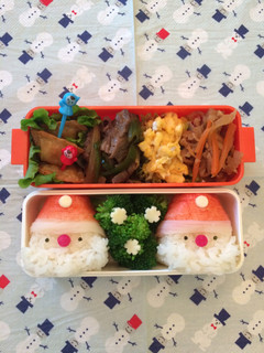 サンタさんのお弁当-レシピのメイン写真