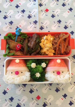 サンタさんのお弁当-レシピのメイン写真