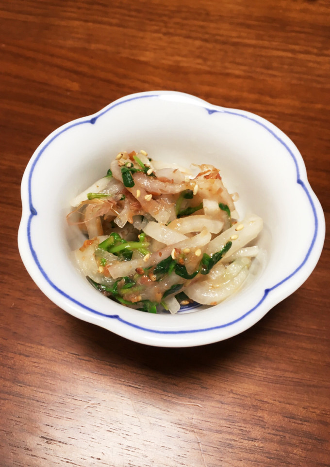 豆苗さっぱり和え-レシピのメイン写真
