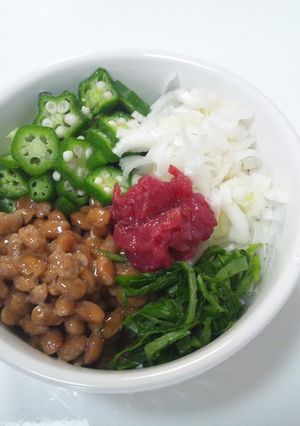 ご飯のお供☆アレンジ納豆-レシピのメイン写真