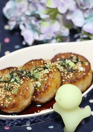 大根ステーキ　レンジで時短～♪-レシピのメイン写真