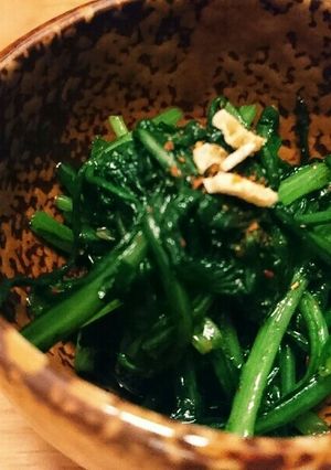 春菊大量消費!簡単‼春菊の七味炒め♪-レシピのメイン写真