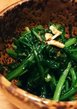 春菊大量消費！簡単‼春菊の七味炒め♪-レシピのメイン写真