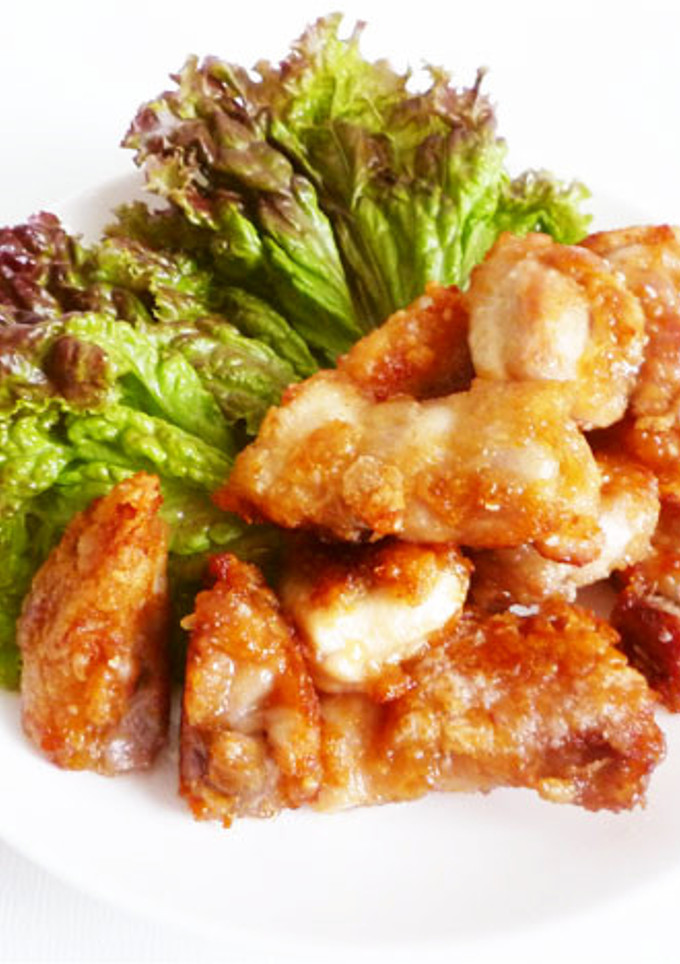 揚げずに揚げ焼き　鶏の唐揚げ-レシピのメイン写真