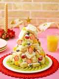 簡単♪華やかクリスマスツリーケーキ