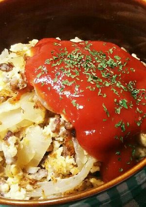 食べたらオムレツ❗オムレツもどき-レシピのメイン写真