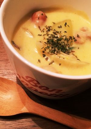 カボチャの米粉シチュー-レシピのメイン写真