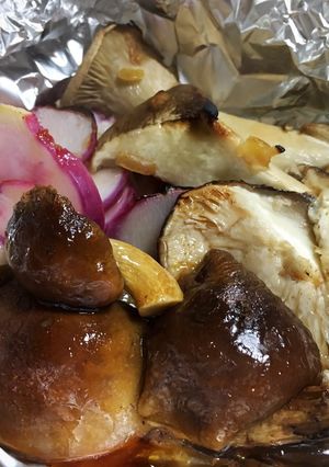 キノコのホイル焼き-レシピのメイン写真