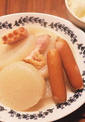 超簡単!!大根とベーコンのポトフ風♡-レシピのメイン写真
