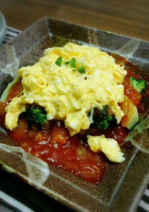 ブロッコリーのチリあんかけ-レシピのメイン写真