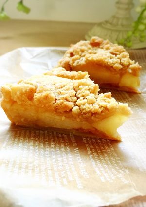 みんな絶賛!クランブルアップルパイ-レシピのメイン写真