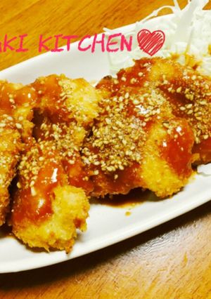 ♡柔らか＆ソース旨！チキンカツ♡-レシピのメイン写真