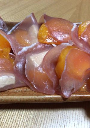 柿チーズ-レシピのメイン写真