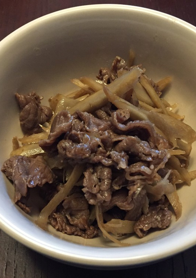 我が家の牛肉のしぐれ煮-レシピのメイン写真