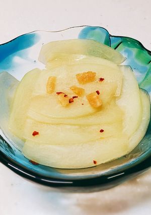 はやとうりの浅漬け風マリネ*柚子風味-レシピのメイン写真