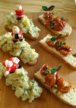 飾りで簡単にクリスマストースト-レシピのメイン写真