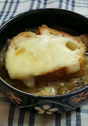 チキンオニオングラタンスープ-レシピのメイン写真