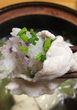 北之庄菜おろしで旨さ倍増！豚しゃぶ-レシピのメイン写真
