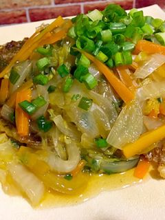 カレイの唐揚げ&野菜餡掛け-レシピのメイン写真