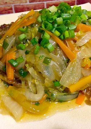 カレイの唐揚げ&野菜餡掛け-レシピのメイン写真