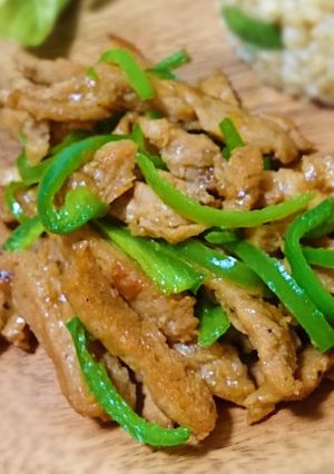 大豆ミートの青椒肉絲-レシピのメイン写真