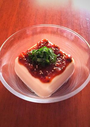 大葉味噌の冷奴B-レシピのメイン写真