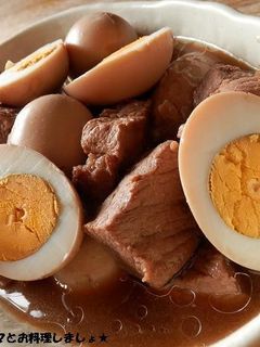 簡単柔らか★豚の味噌角煮-レシピのメイン写真