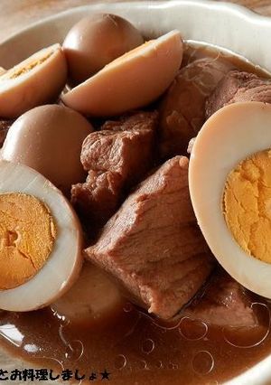 簡単柔らか★豚の味噌角煮-レシピのメイン写真