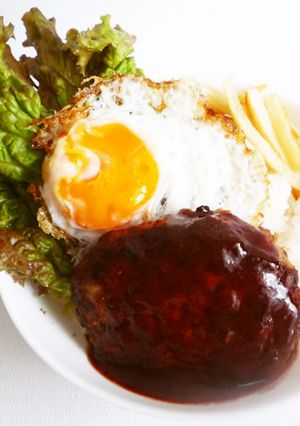 簡単&シンプル ロコモコ丼-レシピのメイン写真
