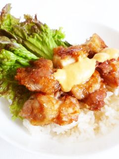 怪味ソースで 鶏の唐揚げ丼-レシピのメイン写真